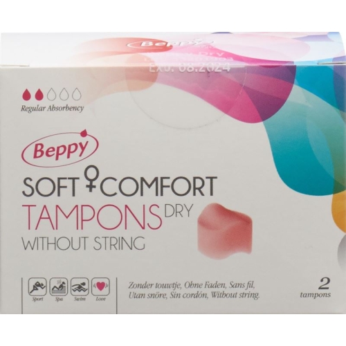 Beppy Soft Comfort Tampons Dry 2 pcs