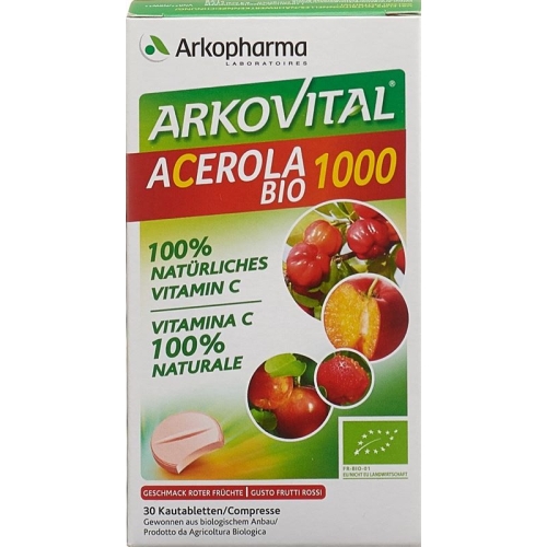 Acerola Bio 1000 30 chewable tablets