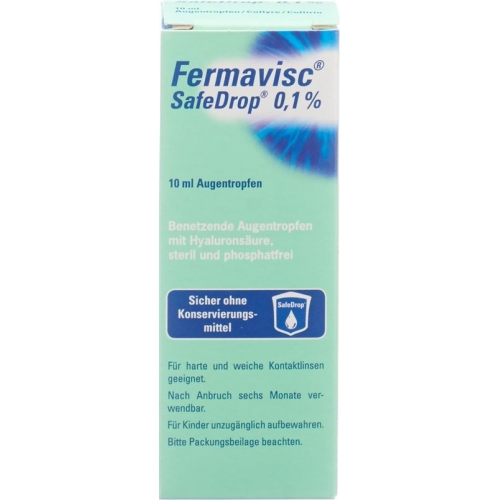 Fermavisc safe drop Gd Opht 0.1% Fl 10 ml