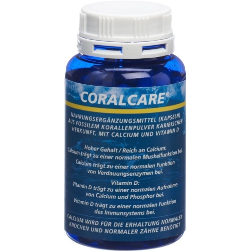 Coral Care Caribbean origin with vitamin D3 Cape 1000 mg Ds 120 pcs