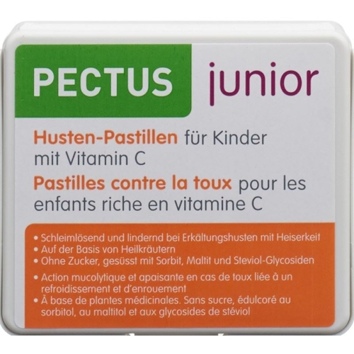 Pectus Junior cough drops for children with vitamin C Ds 24 pcs
