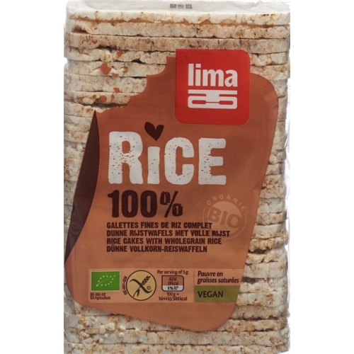 Lima Reiswaffeln Duenn Vollkorn 130g buy online