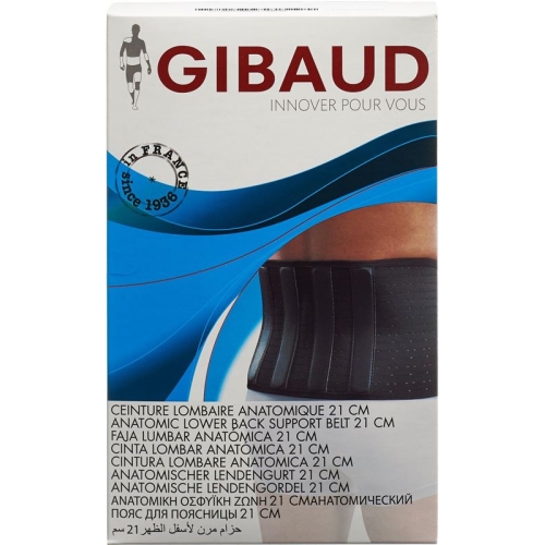 GIBAUD Anatomical lumbar anatomically 21cm Gr4 115-128cm