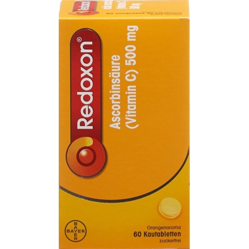 Redoxon Kautabl 500 mg orange flavor sugarless 60 pcs