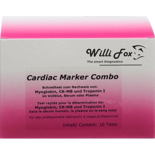 Willi Fox Cardiac Marker Test Combo 10 pcs