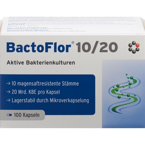 BactoFlor 10/20 Kaps 100 pcs