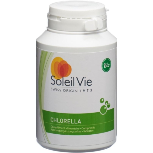 Soleil Vie Bio Chlorella pyrenoidosa tablets 250 mg fresh water algae 300 pcs