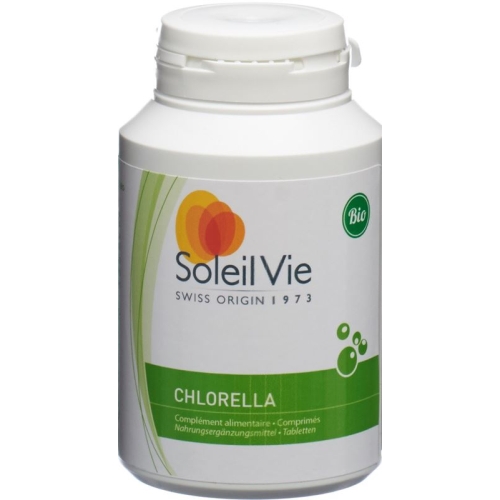 Soleil Vie Bio Chlorella pyrenoidosa tablets 250 mg fresh water algae 500 pcs