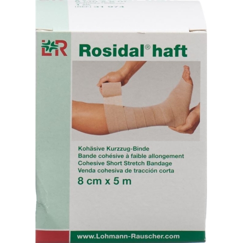 Rosidal way cohesive short stretch bandage 8cmx5m
