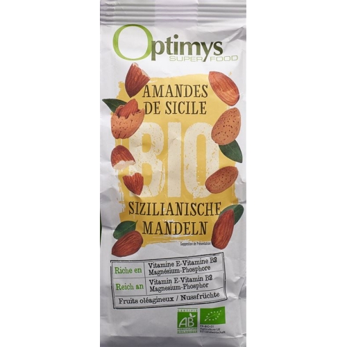 Optimys almonds Bio 200 g