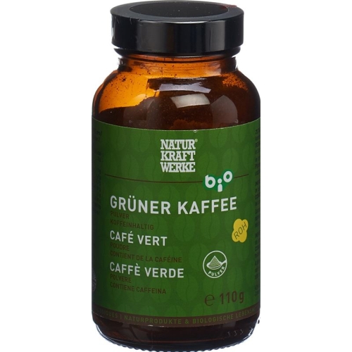 Naturkraftwerke Grüner Kaffee Pulver Bio/kba 110g buy online