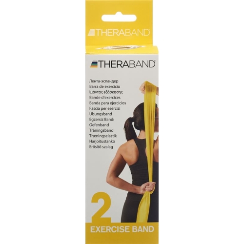 Theraband 2.5mx12.7cm yellow light