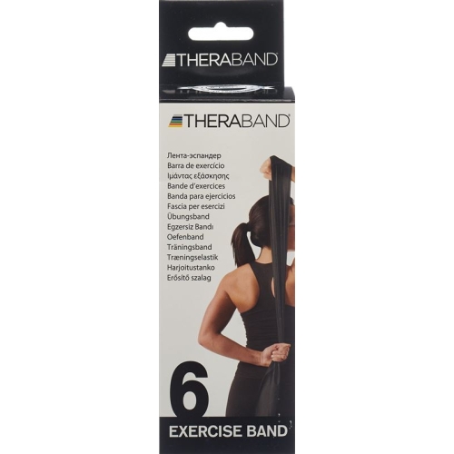 Theraband 2.5mx12.7cm black special strong