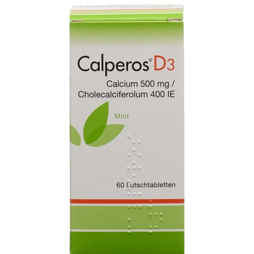 Calperos D3 Lutschtabl mint Ds 60 pcs