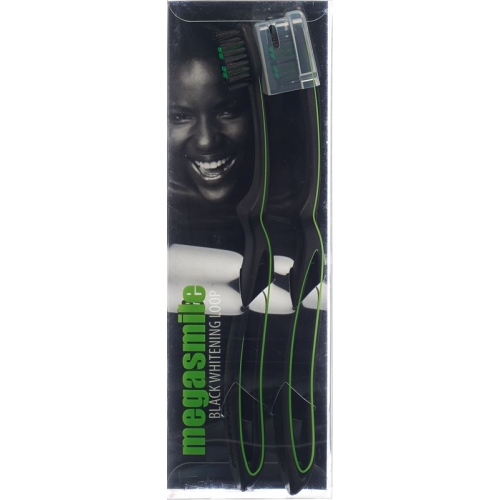 Megasmile Black Whitening Loop Toothbrush buy online