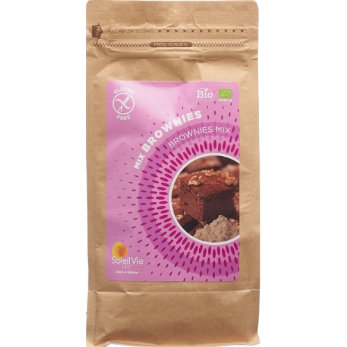 Soleil Vie Brownies Mix Organic gluten free 500 g