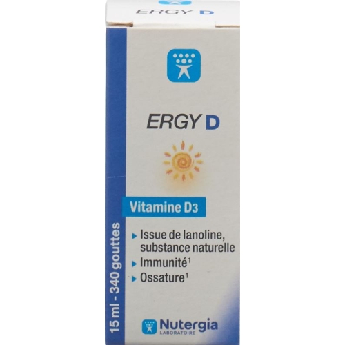 Nutergia Ergy D Bottle 15ml buy online