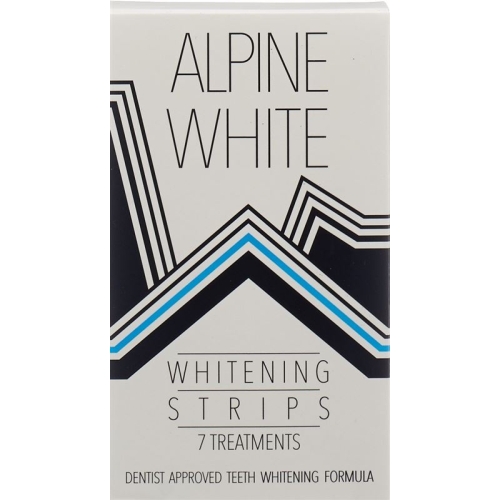 Alpine White whitening strips for 7 applications