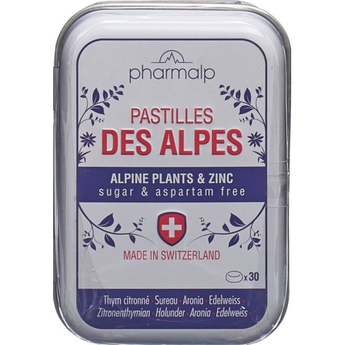 Pharmalp Pastilles Des Alpes 30 pieces