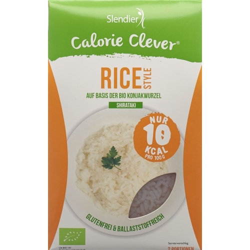 Slendier konjac Rice Style Bio 400 g