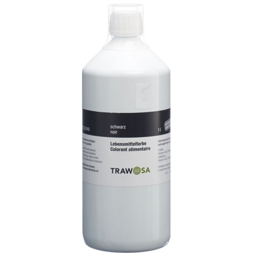 Trawosa food color black 1000 ml