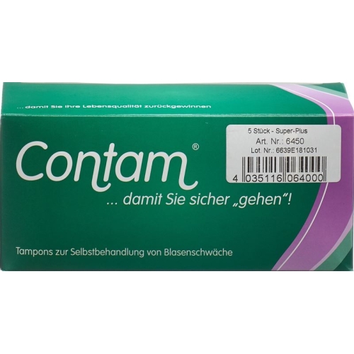 Contam Vaginaltampon 45mm Extra Plus special size 5 pcs