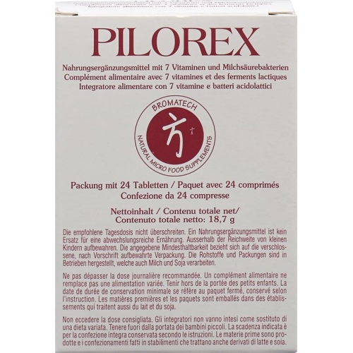 PILOREX Bromatech Tabs Blist 24 pcs