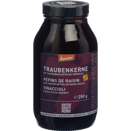 Naturkraftwerke Traubenkerne Gemahlen Demet 250g buy online