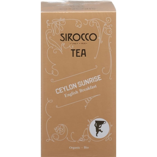 Sirocco Ceylon tea bags Sunrise 20 pcs