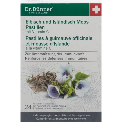 Dr. Dünner Icelandic Moss Pastilles 24 Capsules buy online