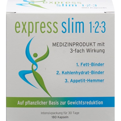 express slim 1-2-3 Kaps with 3-fold effect 180 pcs