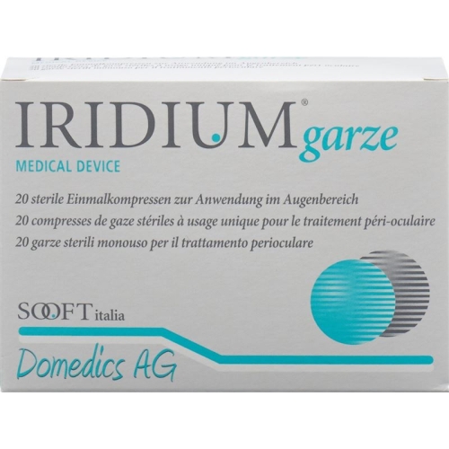 IRIDIUM Garze Einmalkompressen sterile 20 pcs