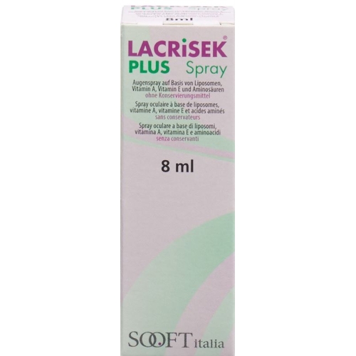 LACRISEK Plus eye spray sterile 8 ml