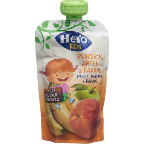 Hero Kids Big Smoothie Pfirsich Apfel Banane 120g buy online