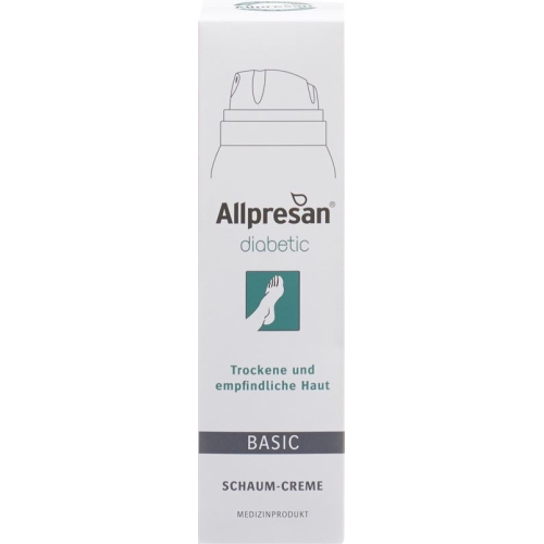 Allpresan Diabetic Schaumcr Basis 5% Urea 125ml buy online