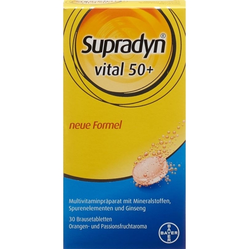 Supradyn Vital 50+ Brausetabletten (neu) 30 Stück buy online