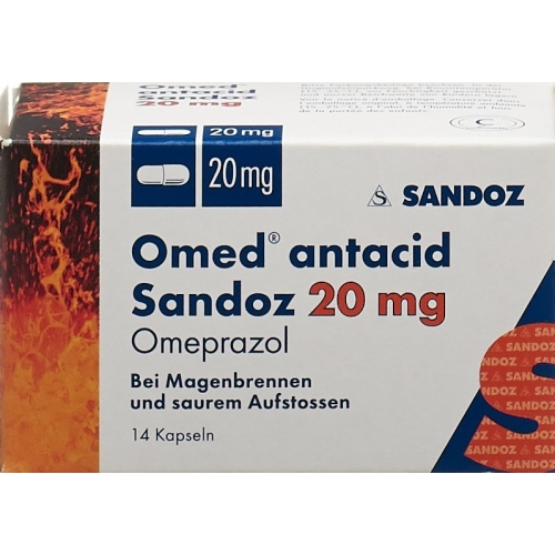 Omed Antacid Sandoz Kapseln 20mg 14 Stück buy online