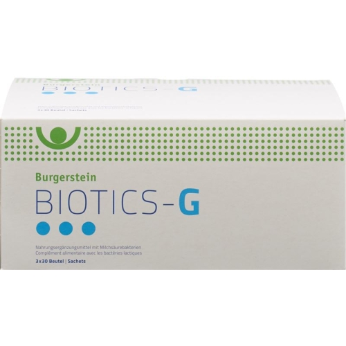 Burgerstein Biotics-G Plv 3 x 30 pieces buy online