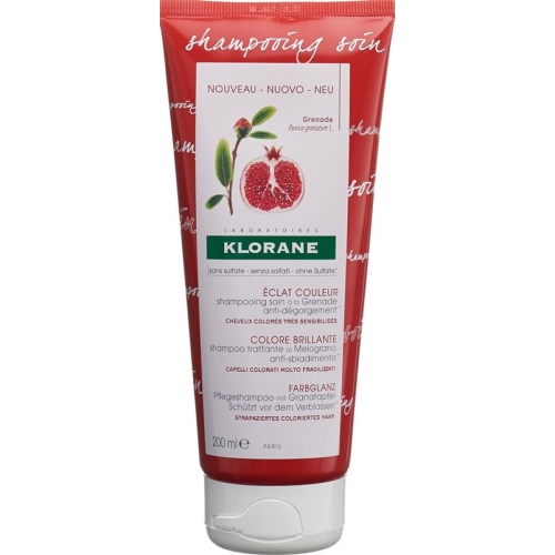 Klorane Granatapfel-Shampoo ohne Sulfate 200ml buy online