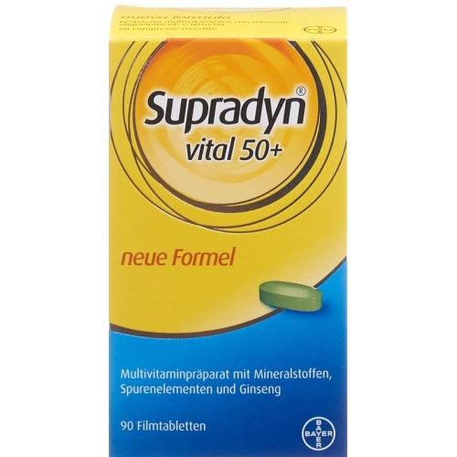 Supradyn Vital 50+ Filmtabletten (neu) 90 Stück buy online