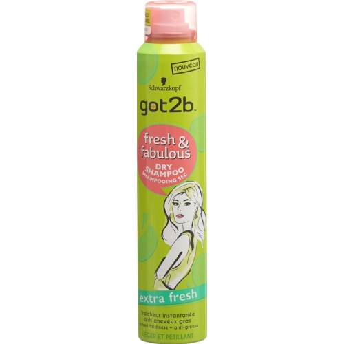 Got2b Fresh&fabulous Dry Shampoo Regular 200ml buy online