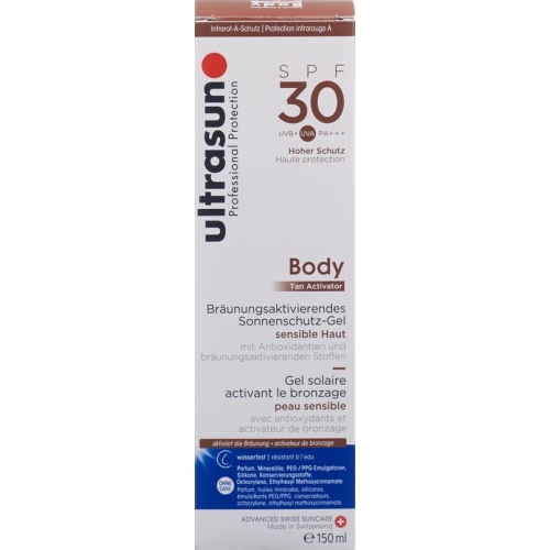 Ultrasun Body Tan Activator SPF 30 150ml buy online