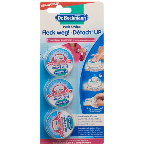 Dr. Beckmann Fleck Weg! Push & Wipe 3x 4ml buy online