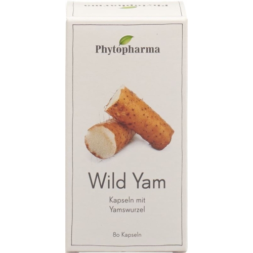 Phytopharma Wild Yam Kapseln 400mg 80 Stück buy online