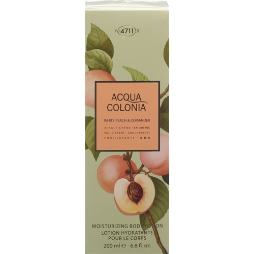 4711 Acqua Colonia White Peach & Coriander Bodylotion 200ml buy online