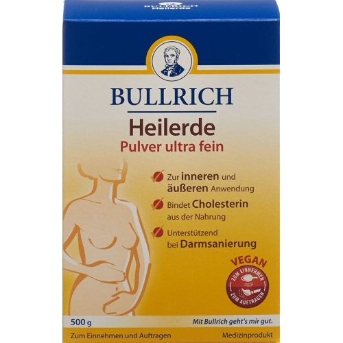 Bullrich Heilerde Pulver Ultrafein 500g buy online