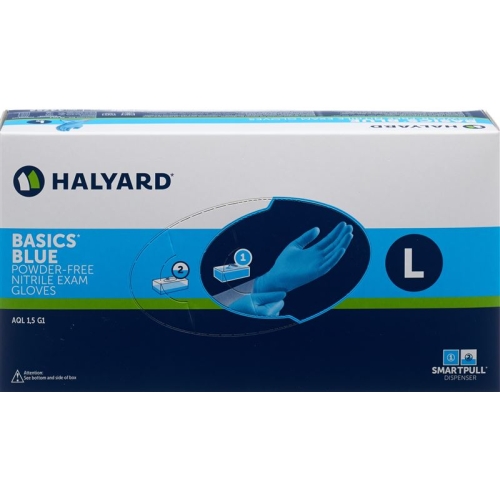 Halyard Uhs L Nitril Basic Blau 200 Stück buy online