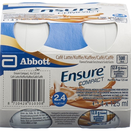 Ensure Compact Kaffee 4x 125ml buy online