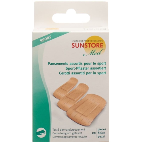 Sunstore Med Sport-Pflaster Assortiert 20 Stück buy online