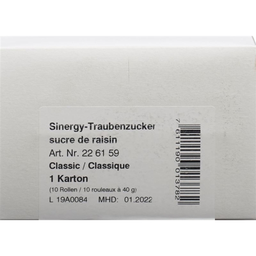 Sinergy Traubenzucker Classic 10x 40g buy online